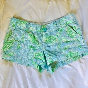 Lilly Pulitzer get crackin crab Walsh short size:4